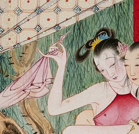 庆元-迫于无奈胡也佛画出《金瓶梅秘戏图》，却因此成名，其绘画价值不可估量